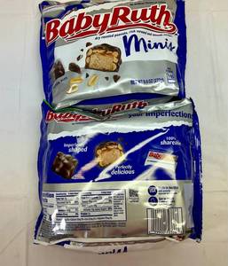 lot 119 image: 2x 9.6oz Baby Ruth Minis