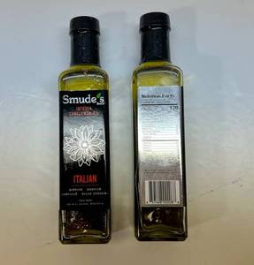lot 264 image: OO. 2x 8oz Smudes Infused Sunflower Oil-Italian