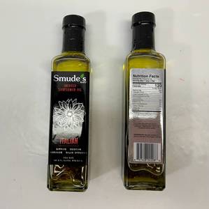lot 266 image: OO. 2x 8oz Smudes Infused Sunflower Oil-Italian