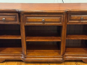 lot 9 image: Beautiful Wooden Media Console