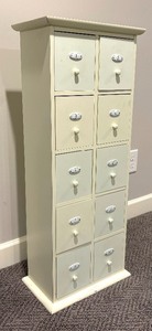 lot 31 image: Decorative Numbered Cabinet