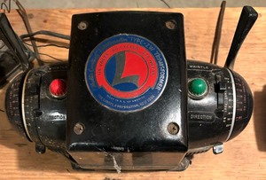 lot 35 image: Vintage Mounted Train Transformers and More