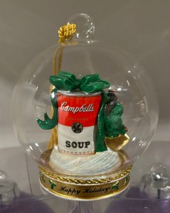 lot 56 image: Campbells Soup Ornaments and Figurines