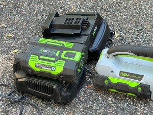 lot 62 image: EGO Yard Trimmer with Battery