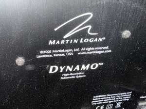 lot 43 image: Martin Logan Dynamo Subwoofer