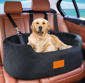 lot 324 image: Dog Car Seat for LargeMedium Dog, Pet Car Seat for Dogs Under 55 lbs or 2 Small Dogs