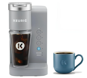 lot 442 image: Keurig K-Iced Essentials Iced and Hot Single-Serve K-Cup Pod Coffee Maker, 4 Cup Sizes