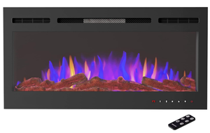 lot 51 image: Electric Fireplace - Wall Mount or Recessed Heater with Front Vent