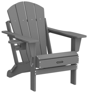 lot 54 image: MUCHENGHY Folding Adirondack Chairs HDPE Weather Resistant