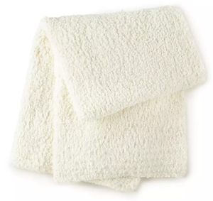 lot 138 image: LOT OF 2 Queen Size Members Mark Luxury Premier Collection Soft Textured Throw
