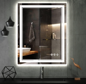 lot 139 image: LED Bathroom Mirror, Gradient Front and Backlit LED Mirror for Bathroom