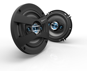 lot 242 image: 2PCS Scosche HD6504 - High-Performance 6.5 4-Way Full Range Car Door Speakers