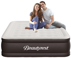 lot 243 image: Beautyrest Duet Queen Air Mattress - Dual Control Sleep Zones