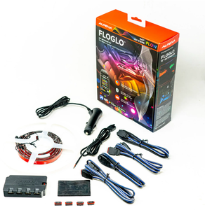 lot 254 image: Alpena Floglo 48 Multicolor LED Interior Kit,12V, Model 77980, Universal Fit for Vehicles