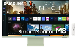 lot 262 image: SAMSUNG M8 Series 4K UHD Smart Monitor & Streaming TV with Slim-fit