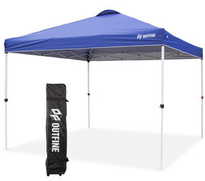 lot 432 image: OUTFINE Pop-up Canopy Patio Tent Instant Gazebo Canopy with Wheeled Bag