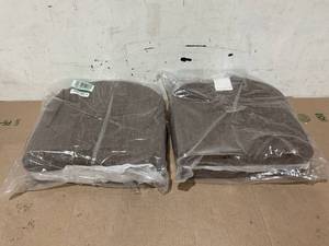 lot 333 image: Lot of 4 Brown Chair Cushions