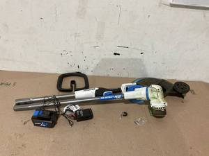 lot 351 image: HART 20-Volt 13-inch String TrimmerEdger (1) 20-Volt 4.0Ah Lithium-Ion Battery