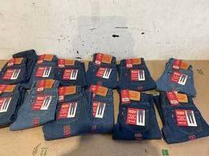 lot 363 image: Lot of 12 Size Youth 8 Levi Jeans