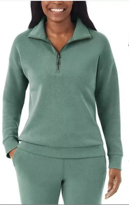 lot 206 image: Members Mark Set Size 2XL Women Sweatshirt, Sweatpant Pullover Straight