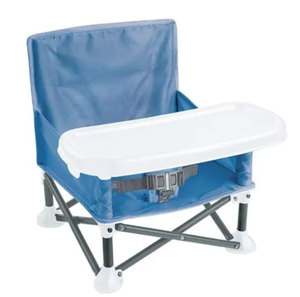 lot 208 image: Summer Pop n Sit Portable Booster Chair, Dusty Blue
