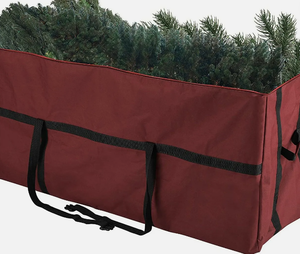 lot 419 image: Tiny Tim TotesHeavy Duty Canvas Christmas Storage Bag Up to 9 Foot
