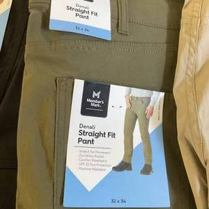 lot 375 image: Lot of 3 Size Mens 30 x 32 Members Mark Pants