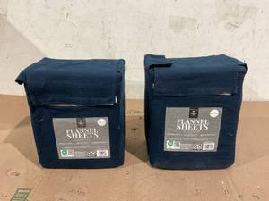 lot 137 image: Members Mark 6PCS Flannel Sheet Set