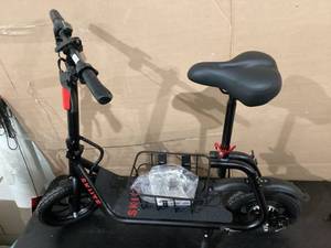 lot 286 image: Hyper 36V Skute Commute 12 Seated Electric Scooter with Basket, 250W Motor, Max Speed 15mph