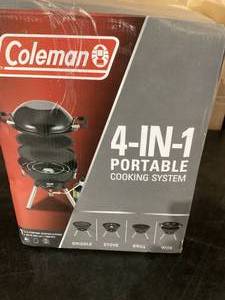 lot 294 image: Coleman 4-in-1 Portable Propane Gas Multi-Purpose Camping Stove