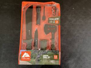 lot 504 image: Ozark Trail 12 Piece Camping Tool Set