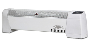 lot 583 image: ptimus 30 Baseboard Convection Digital Display & Thermostat Heater, White