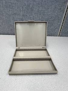 lot 13 image: 8 - Used Microscope Slide Box Holders