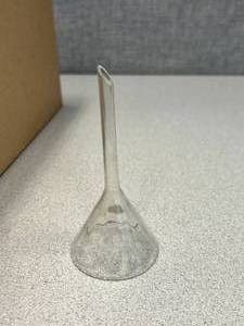 lot 21 image: 36 - Merco Convoluted Chemical Funnels 55mm Diameter