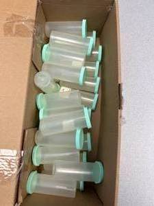 lot 43 image: Box of Bottles With Snap Caps