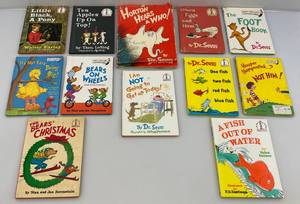 lot 67 image: Misc. Vintage Dr. Seuss Books