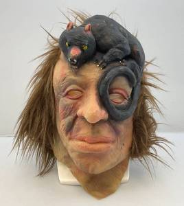lot 106 image: Vintage Latex Halloween Mask