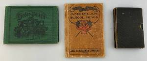 lot 109 image: Vintage Books Including 1909 Bible & More