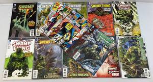 lot 120 image: Misc. Vintage Comics Including SWAMP THING & More