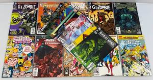 lot 124 image: Misc. Vintage Comics Including  SWAMP THING & More