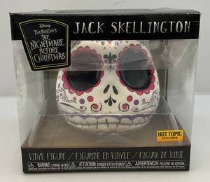 lot 158 image: Vintage Funko Brand Disney Tim Burtons Nightmare Before Christmas Jack Skellington Head (NIB)