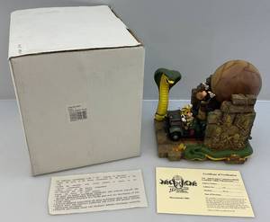 lot 160 image: 2005 Limited Edition Of 300 INDIANA JONES Adventure Special Event Ride Vehicle With Character (You could only get these if you attended the Ride Opening Event)