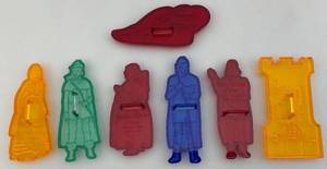 lot 180 image: Misc. Vintage Robin Hood Cookie Cutters