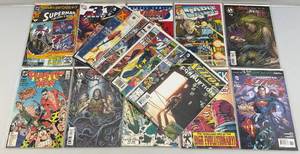 lot 184 image: Misc. Vintage Comics Including SUPERMAN & More (Bagged And Carded)
