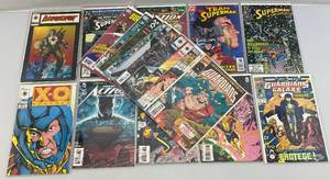 lot 188 image: Misc. Vintage Comics Including BLOODSHOT & More (Bagged And Carded)