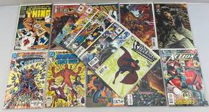 lot 190 image: Misc. Vintage Comics Including THE THING & More (Bagged And Carded)