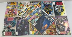 lot 196 image: Misc. Vintage Comics Including  X-O MANOWAR & More (Bagged And Carded)