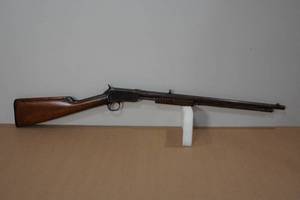 lot 1A image: Winchester Model 06 .22 SLLR Slide Action Rifle