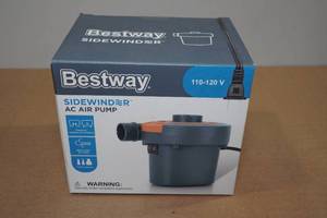 lot 31 image: Bestway Sidewinder AC Air Pump