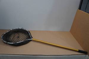 lot 75 image: Cabelas Rubber Fishing Net - 4 Long